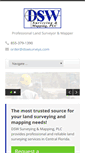 Mobile Screenshot of dswsurveys.com